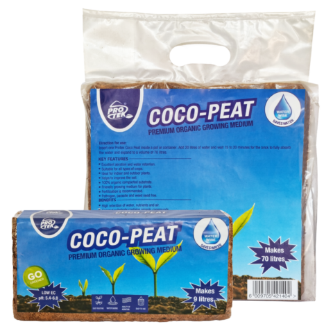 Trust a premium organic growing medium- trust Protek Coco-Peat